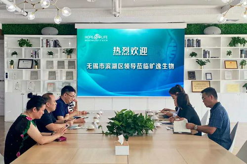 數字科技賦能，共創健康未來——熱烈歡迎無錫市濱湖區領導蒞臨曠逸生物考察交流多媒體數字技術研發工作